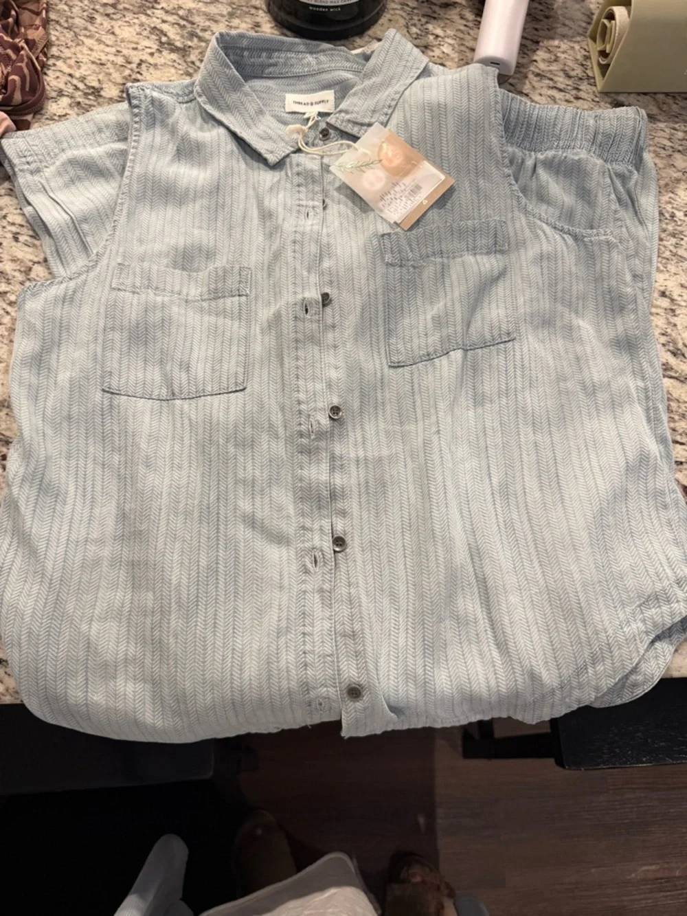 2pc Thread and Supply NWT Wide Leg Pant and Tank SET - Picture 9 of 10